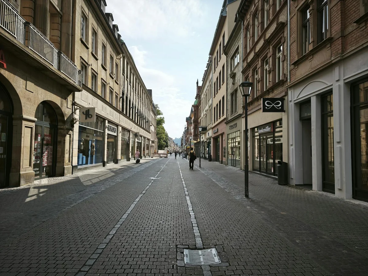 Zeil Shopping Street view 1