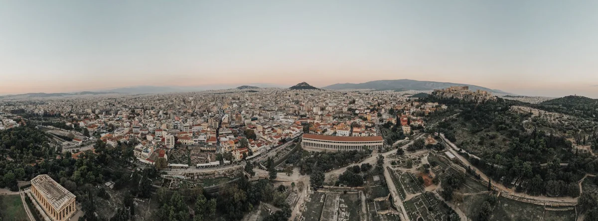 Acropolis Of Athens view 1