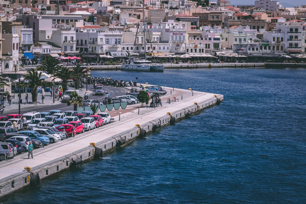 Agios Nikolaos Port view 2