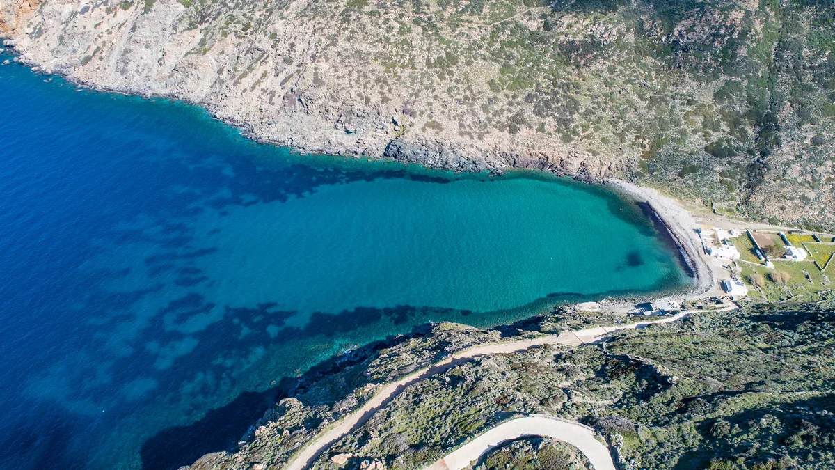 Agios Sostis Beach view 1