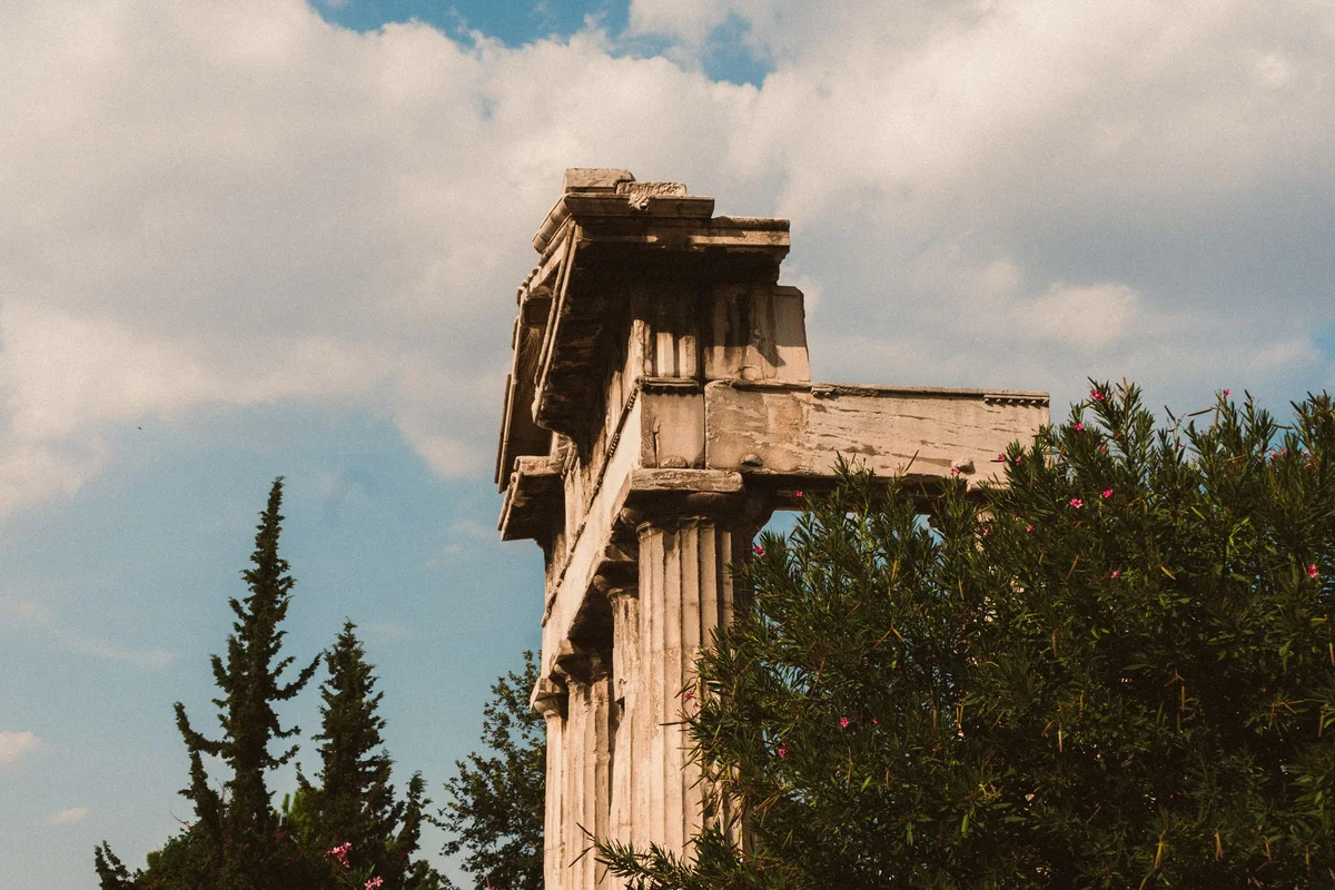 Ancient Agora Of Athens view 1