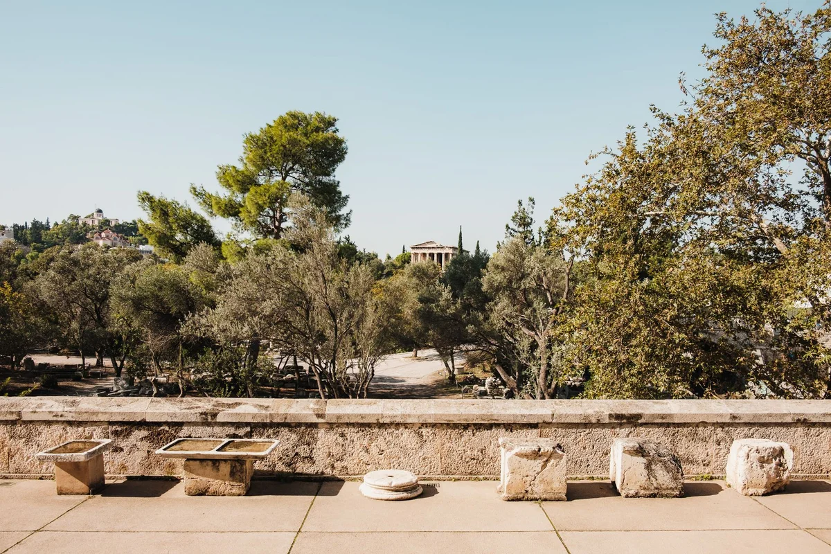 Ancient Agora Of Athens view 2