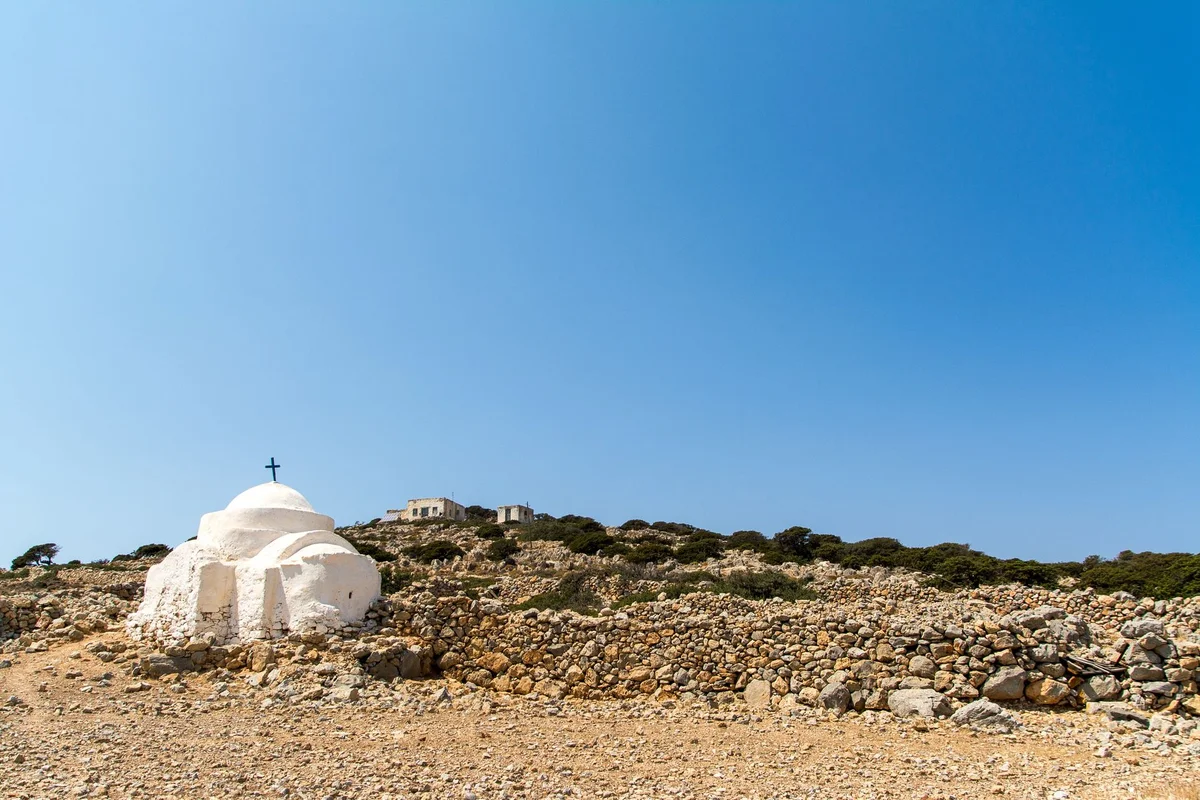 Antiparos Cave view 1
