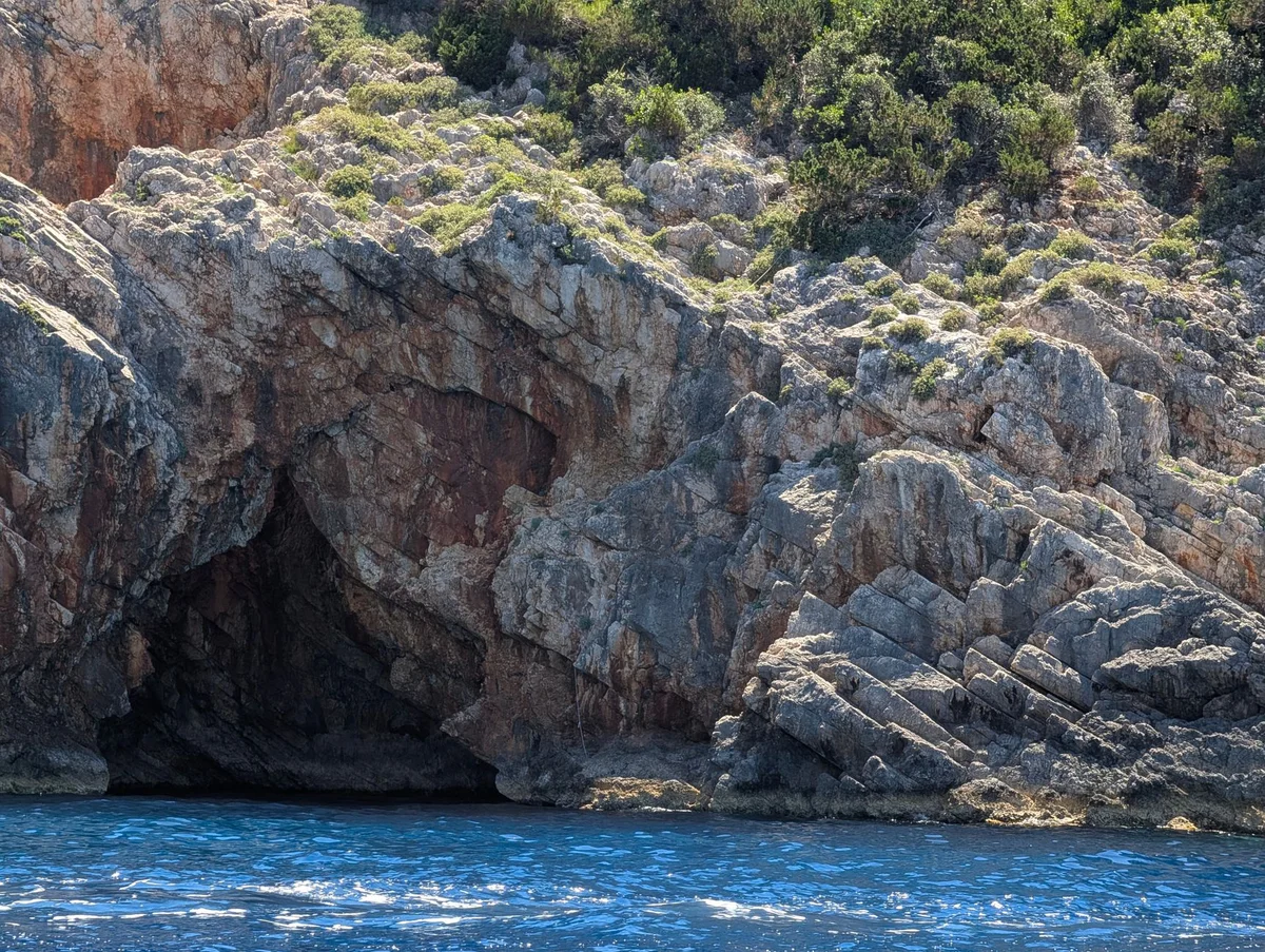 Antiparos Cave view 2