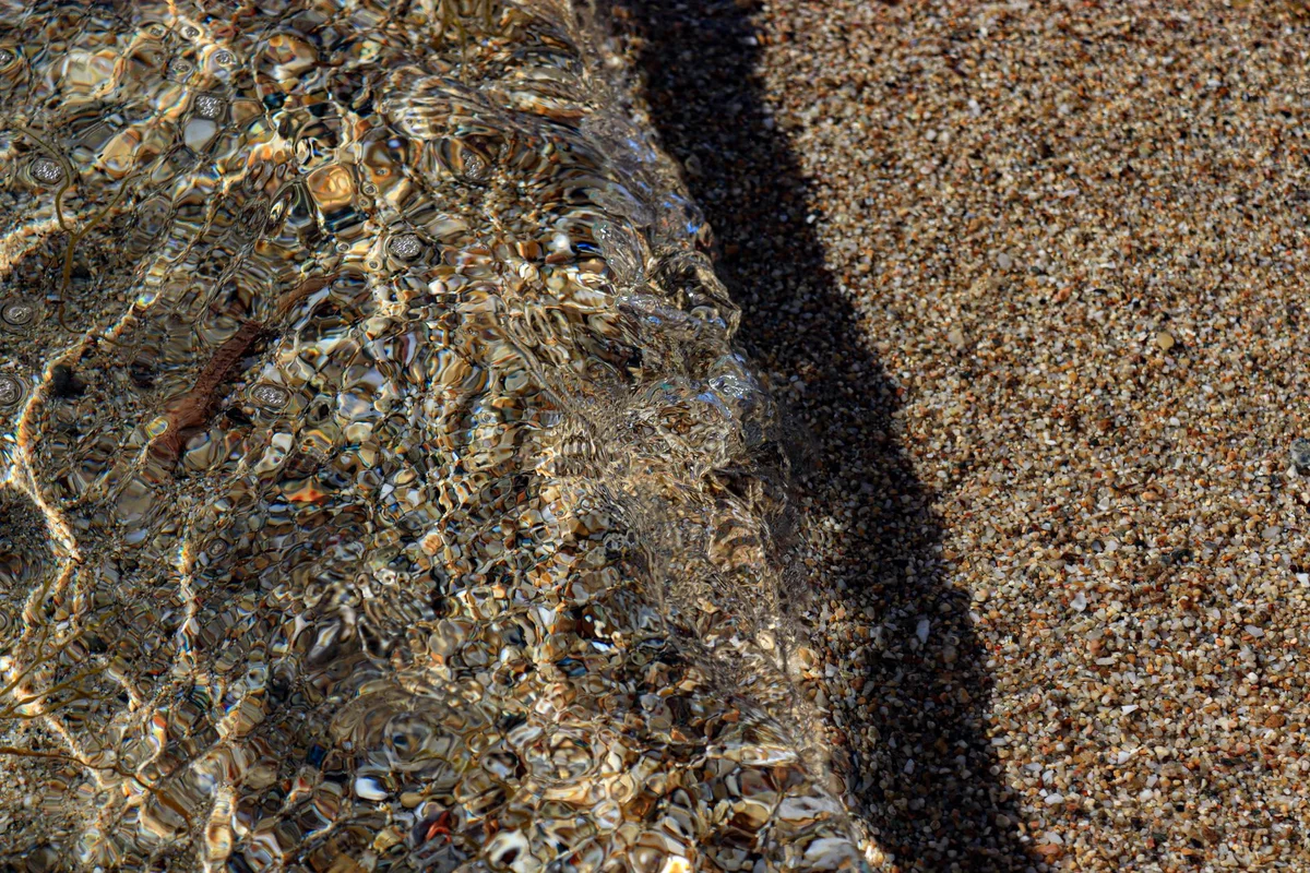 Apollonas Beach view 1