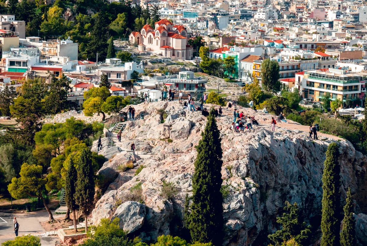 Areopagus Hill view 1