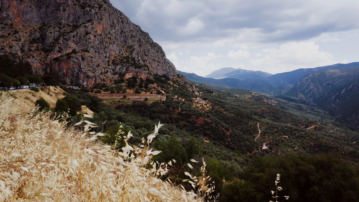 Athena Pronaia Sanctuary view 2