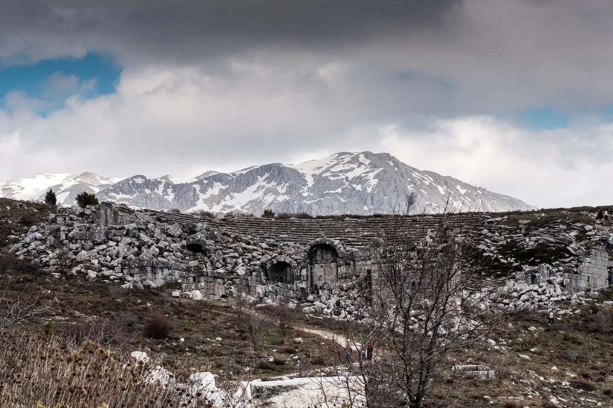 Athena Pronaia Sanctuary view 1