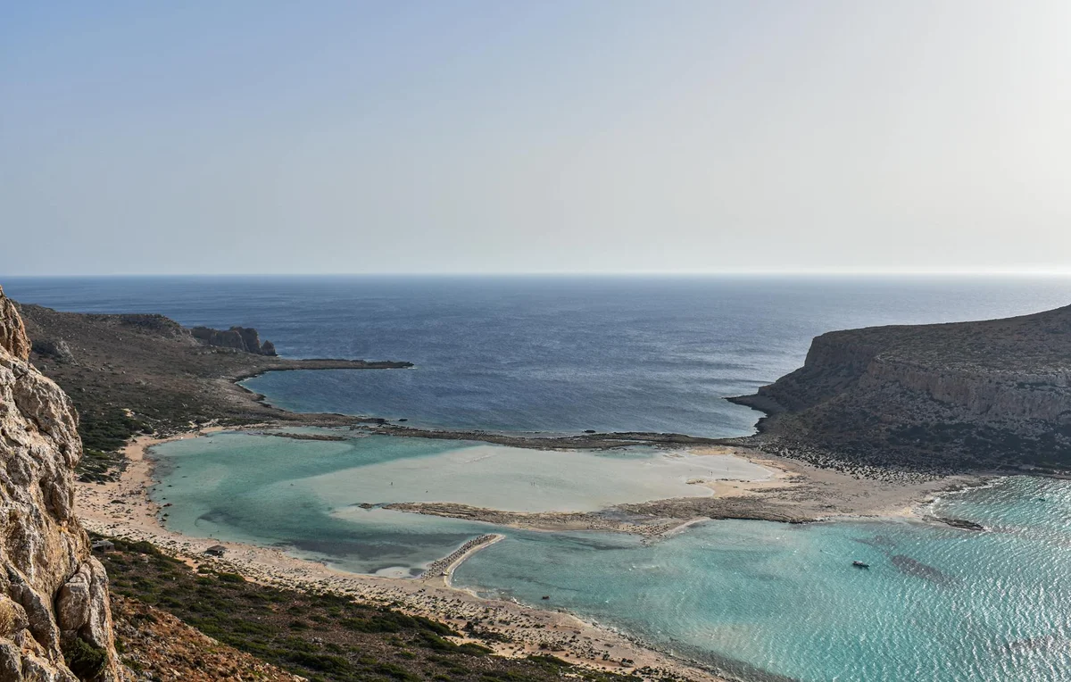 Balos Lagoon view 1