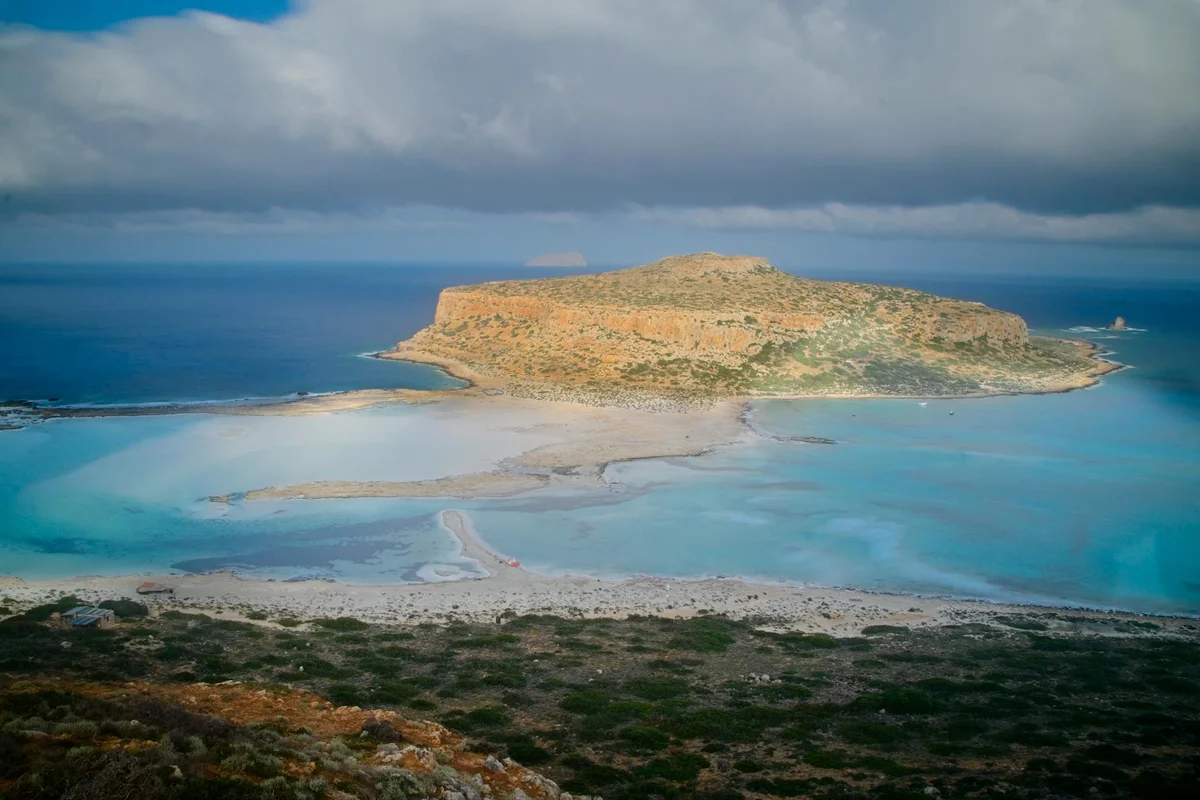 Balos Lagoon feature