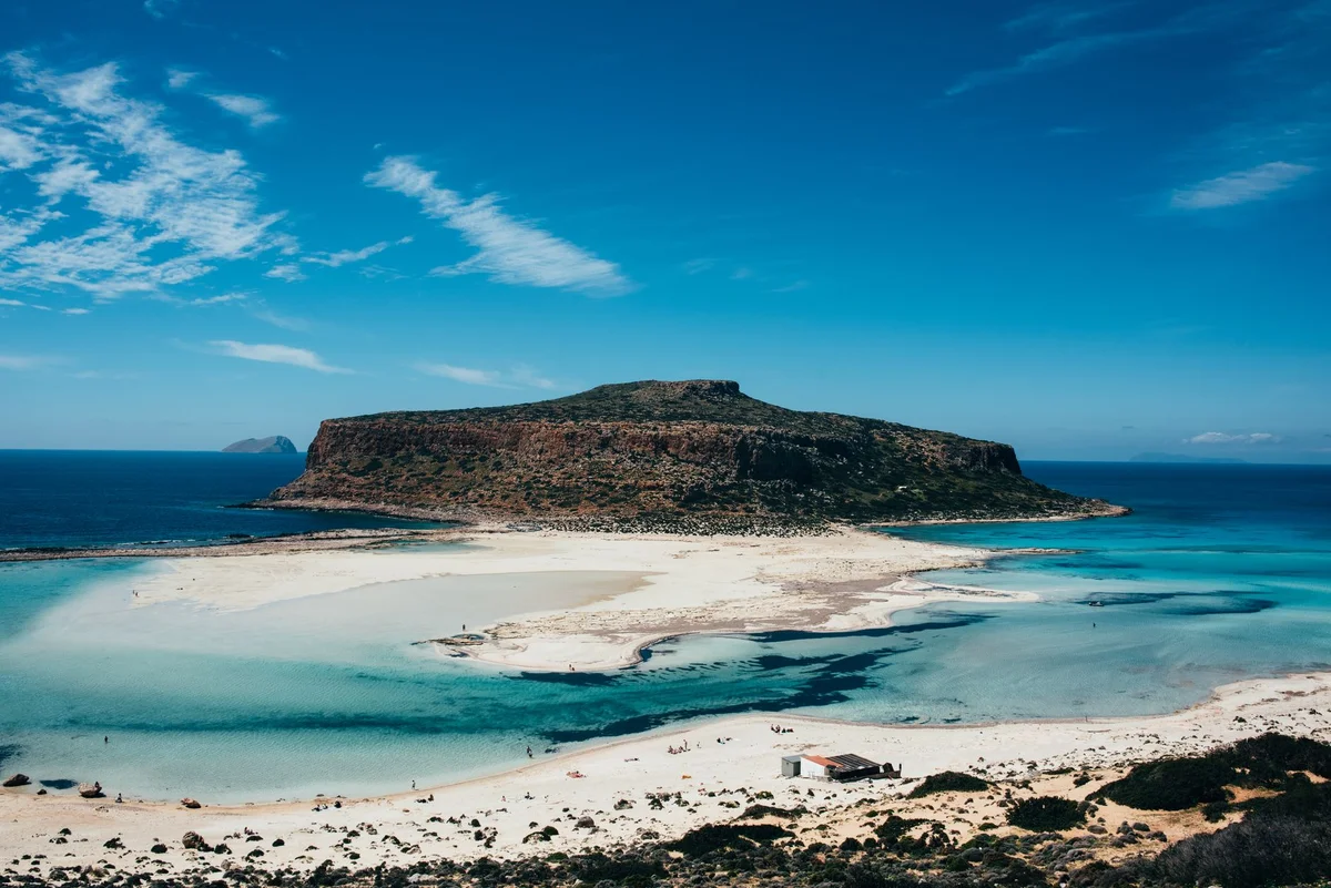 Balos Lagoon feature