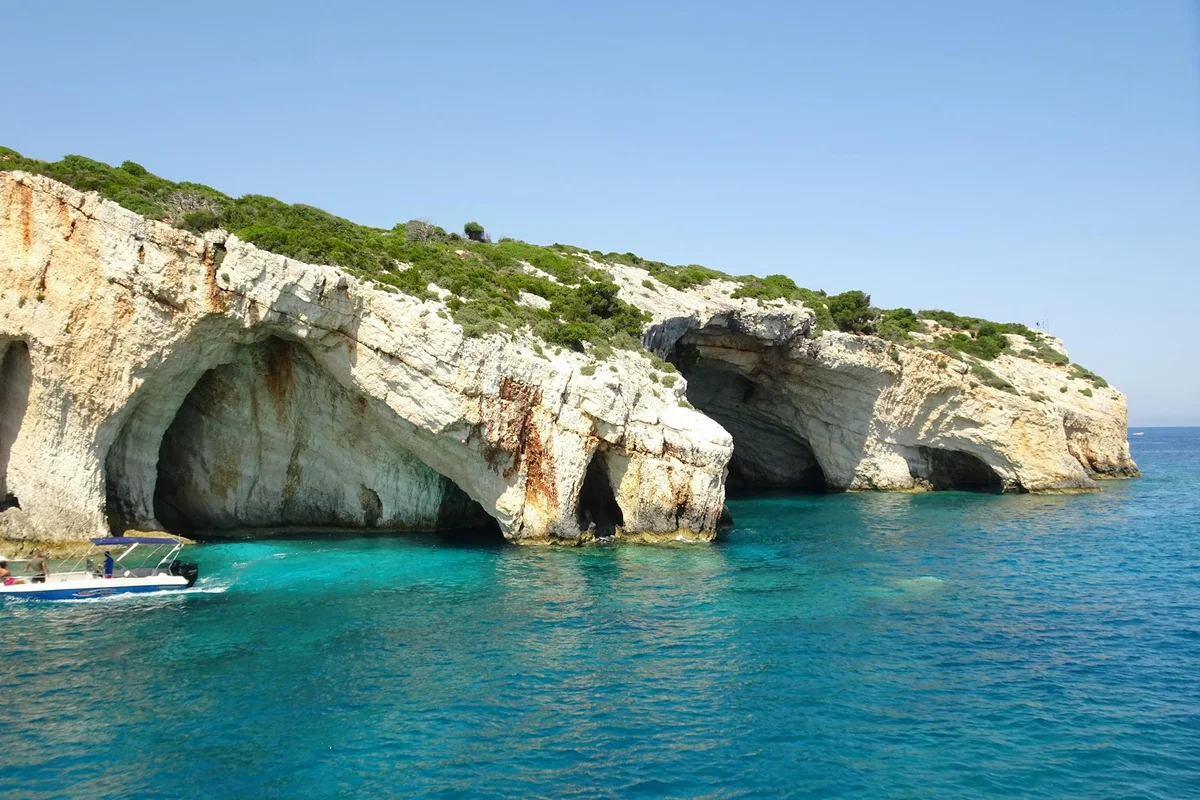 Blue Caves Zakynthos feature