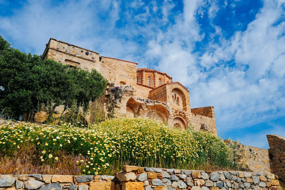 Byzantine Castle Ruins view 2