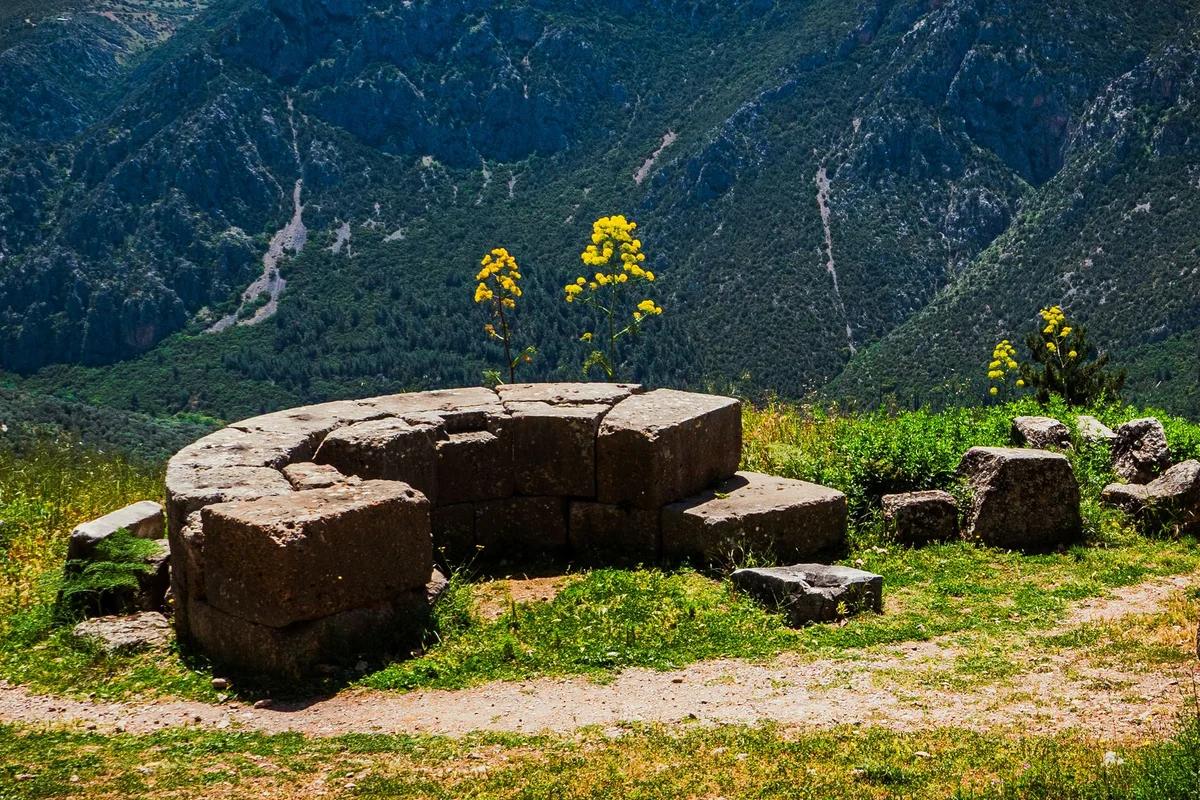 Byzantine Castle Ruins view 1