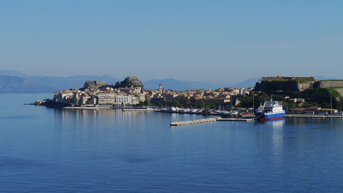 Corfu Old Town view 2