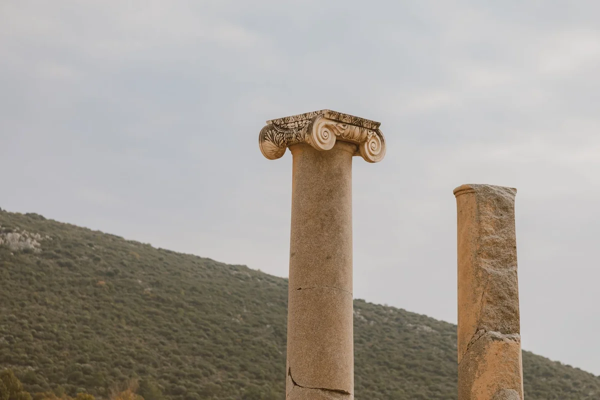 Delos Archaeological Site view 2