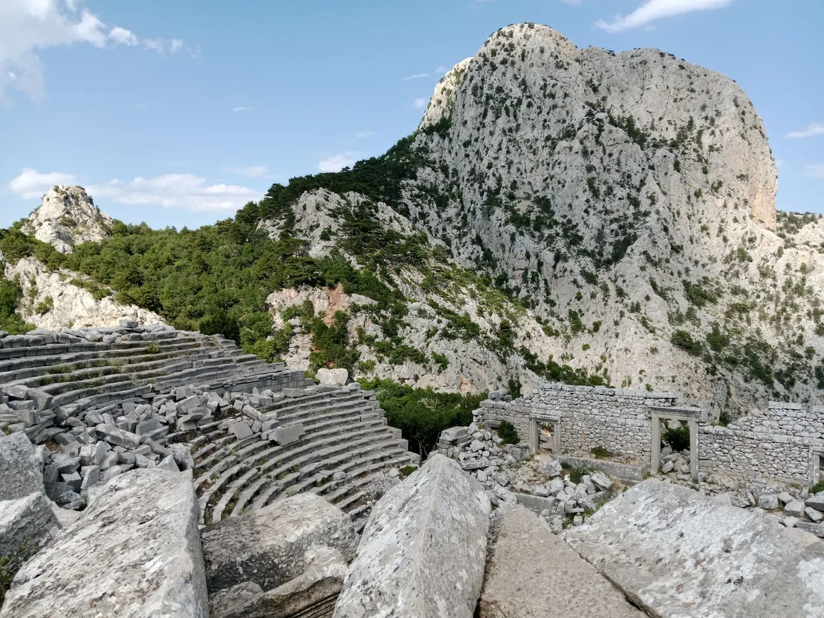 Delphi Archaeological Site view 1
