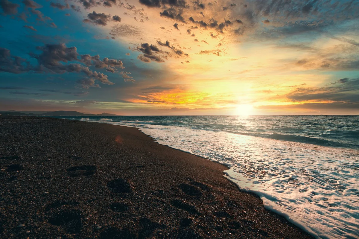 Faliraki Beach feature