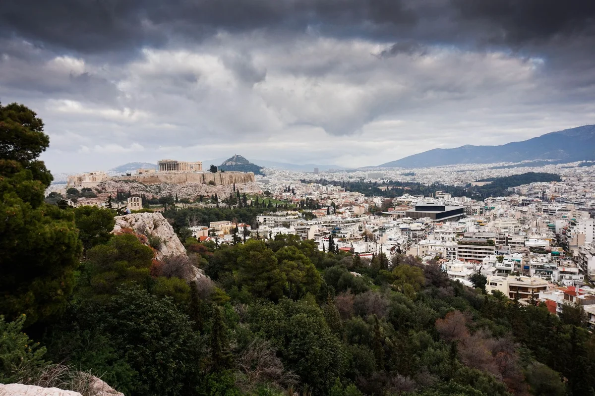 Filopappou Hill view 1