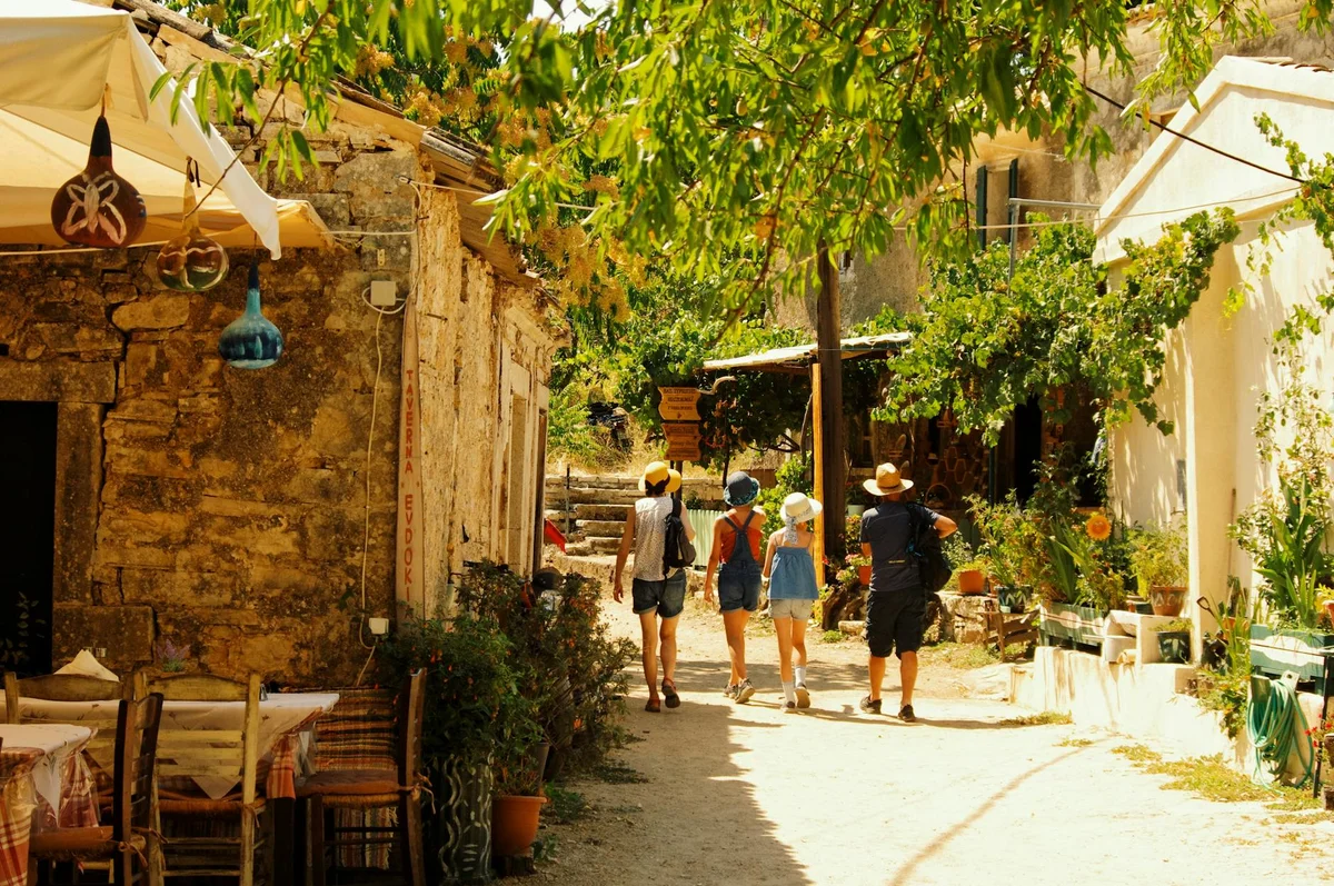 Fiscardo Village feature