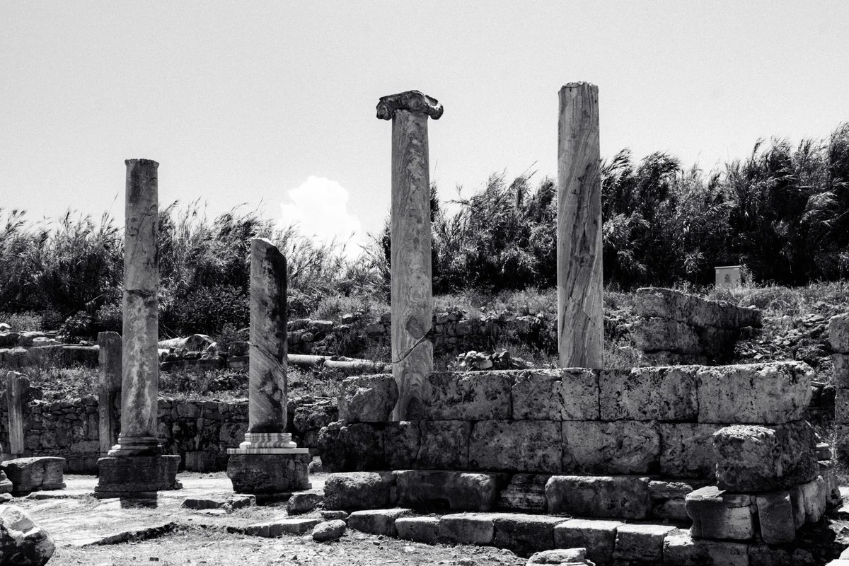 Fiskardo Roman Cemetery view 2