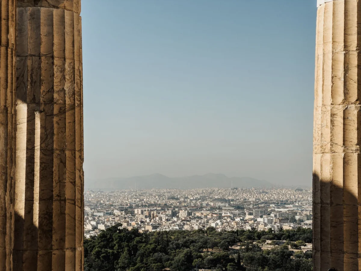 Kerameikos Cemetery view 2