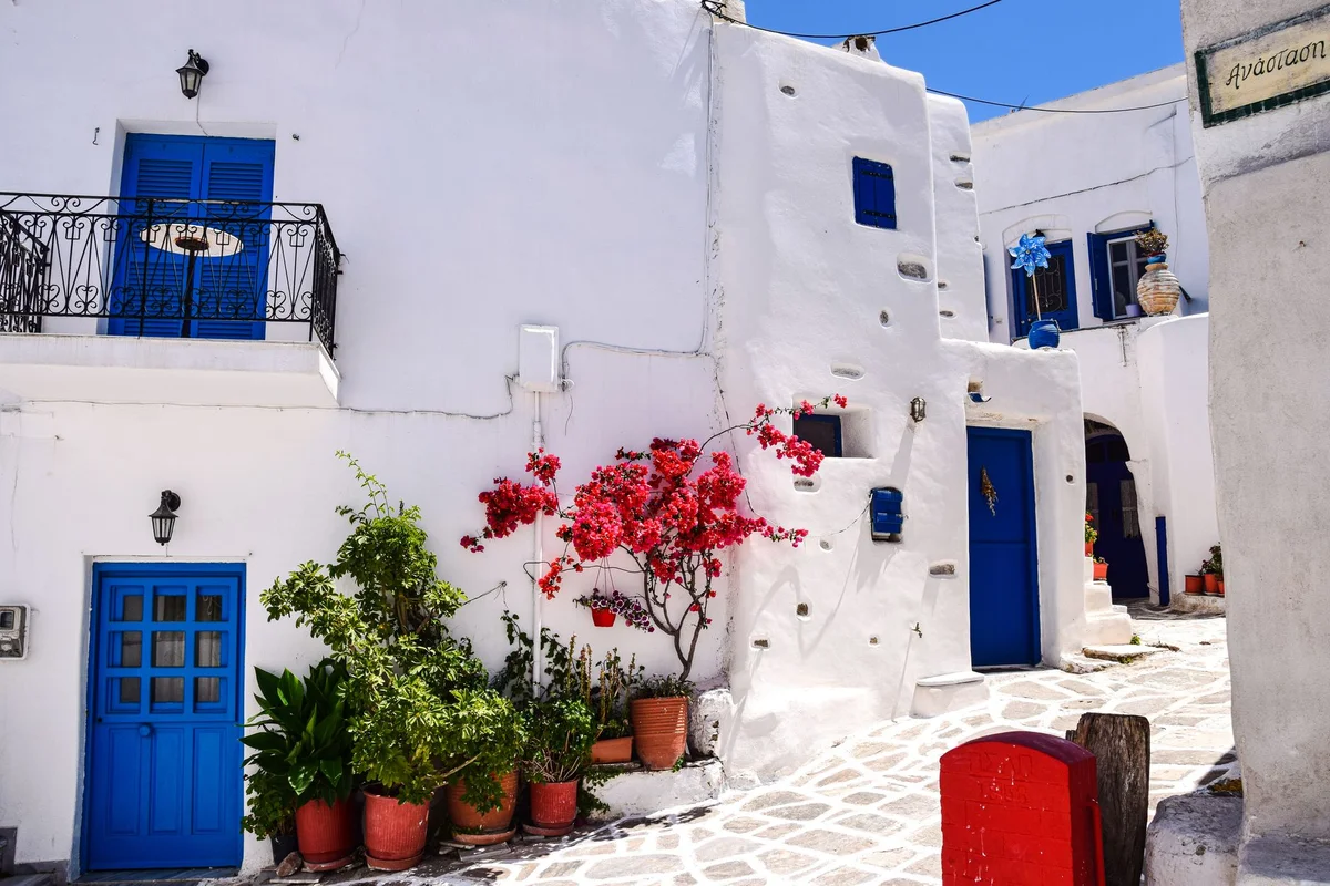 Lindos Village Lanes feature