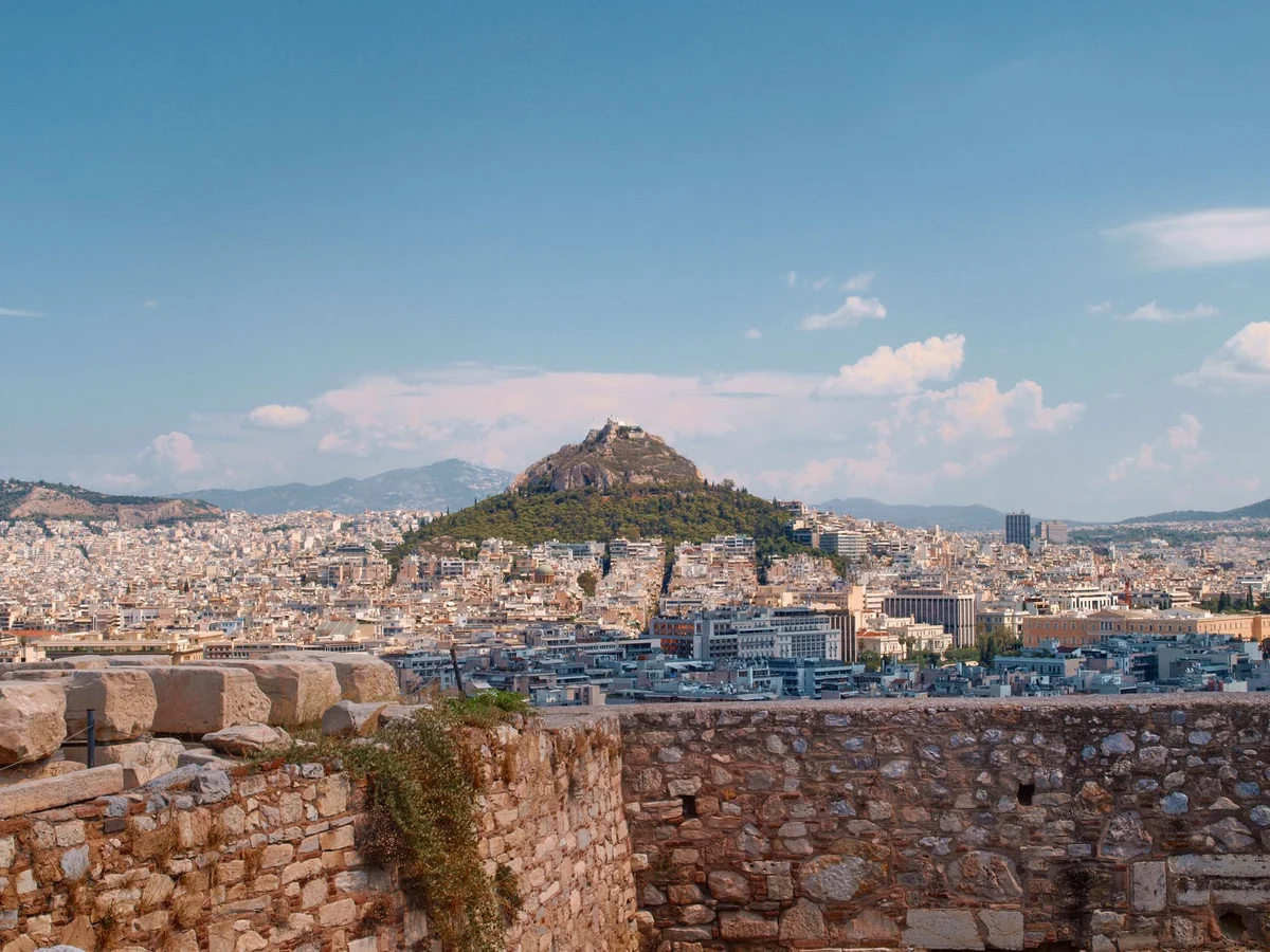Lycabettus Hill view 1