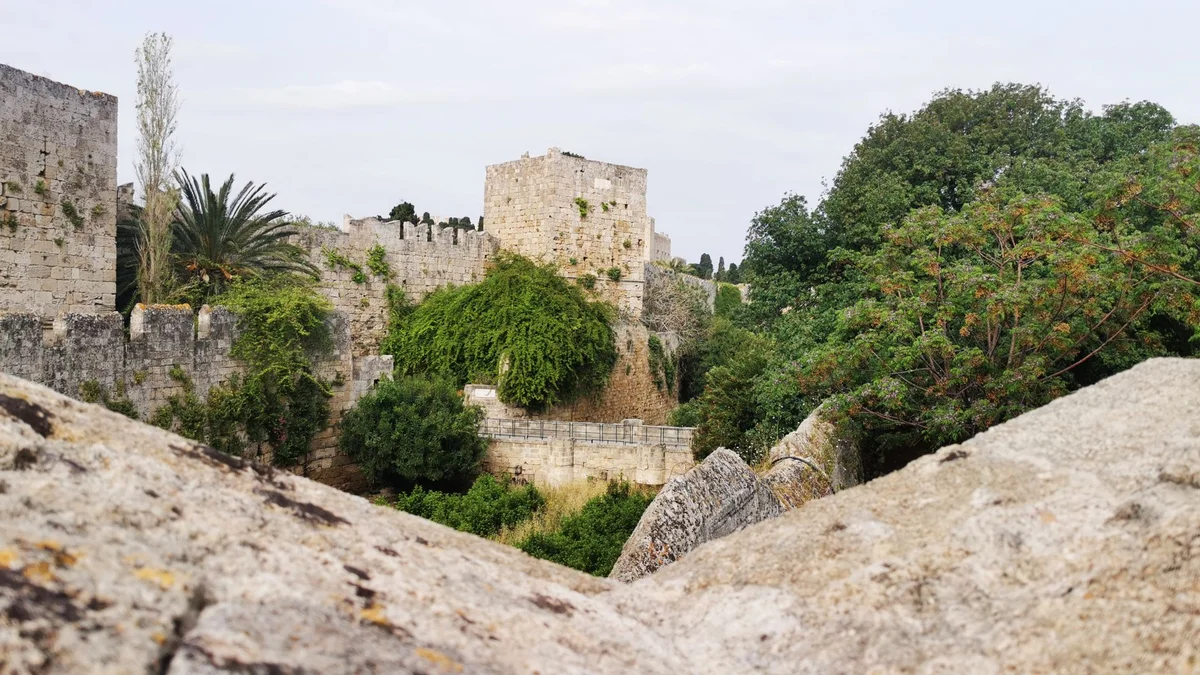 Medieval City of Rhodes view 1
