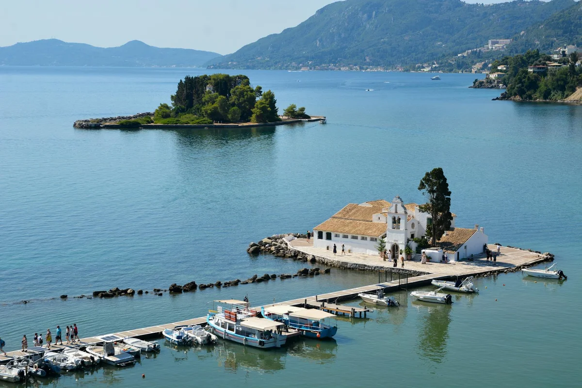 Mouse Island Corfu view 1