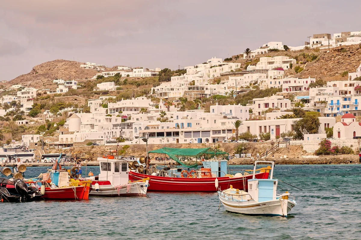 Mykonos Old Port view 2