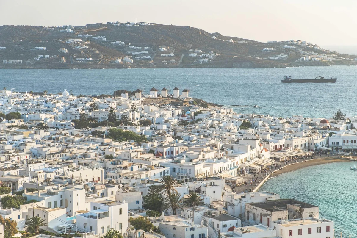 Mykonos Town view 2