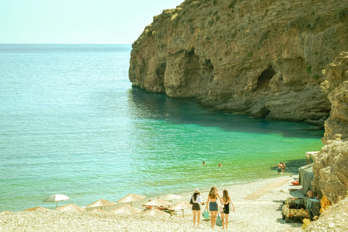 Myrtos Beach view 1