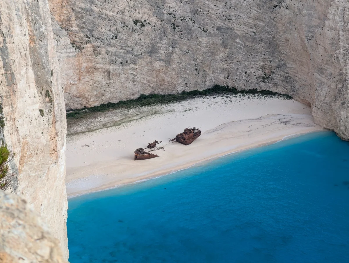Navagio Beach feature