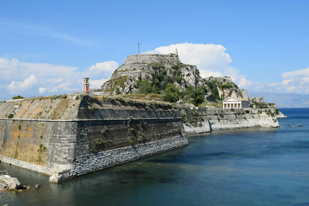 Old Fortress Corfu view 2