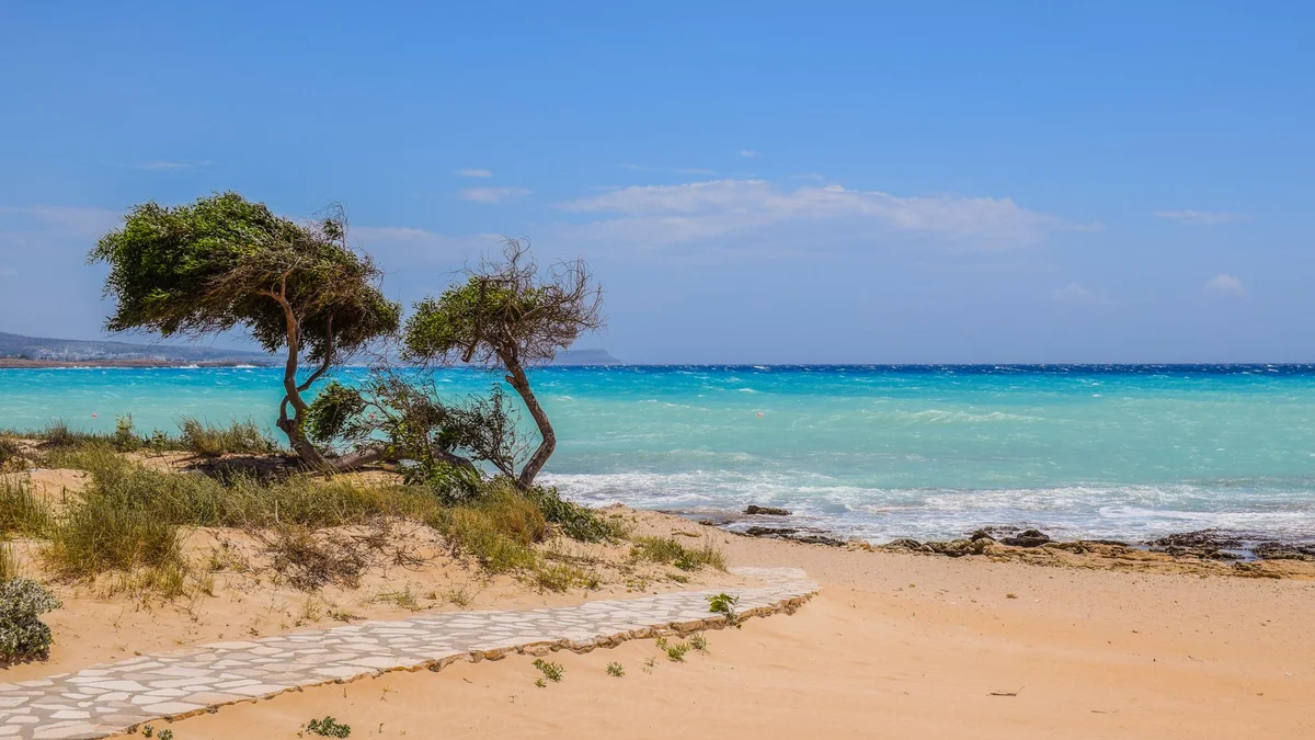 Orkos Beach view 1