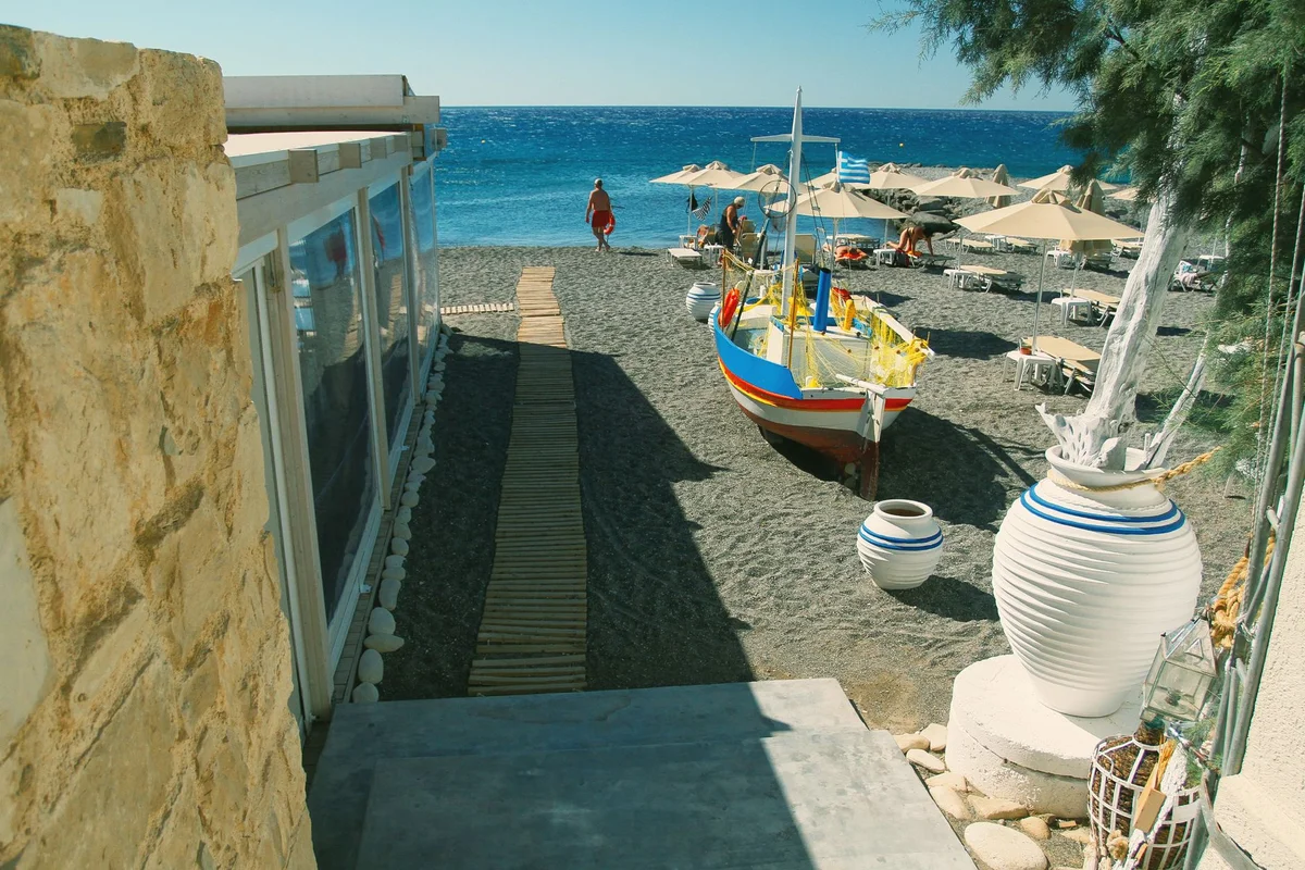 Panormos Beach view 1