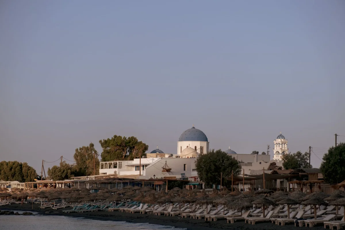 Perivolos Beach view 1