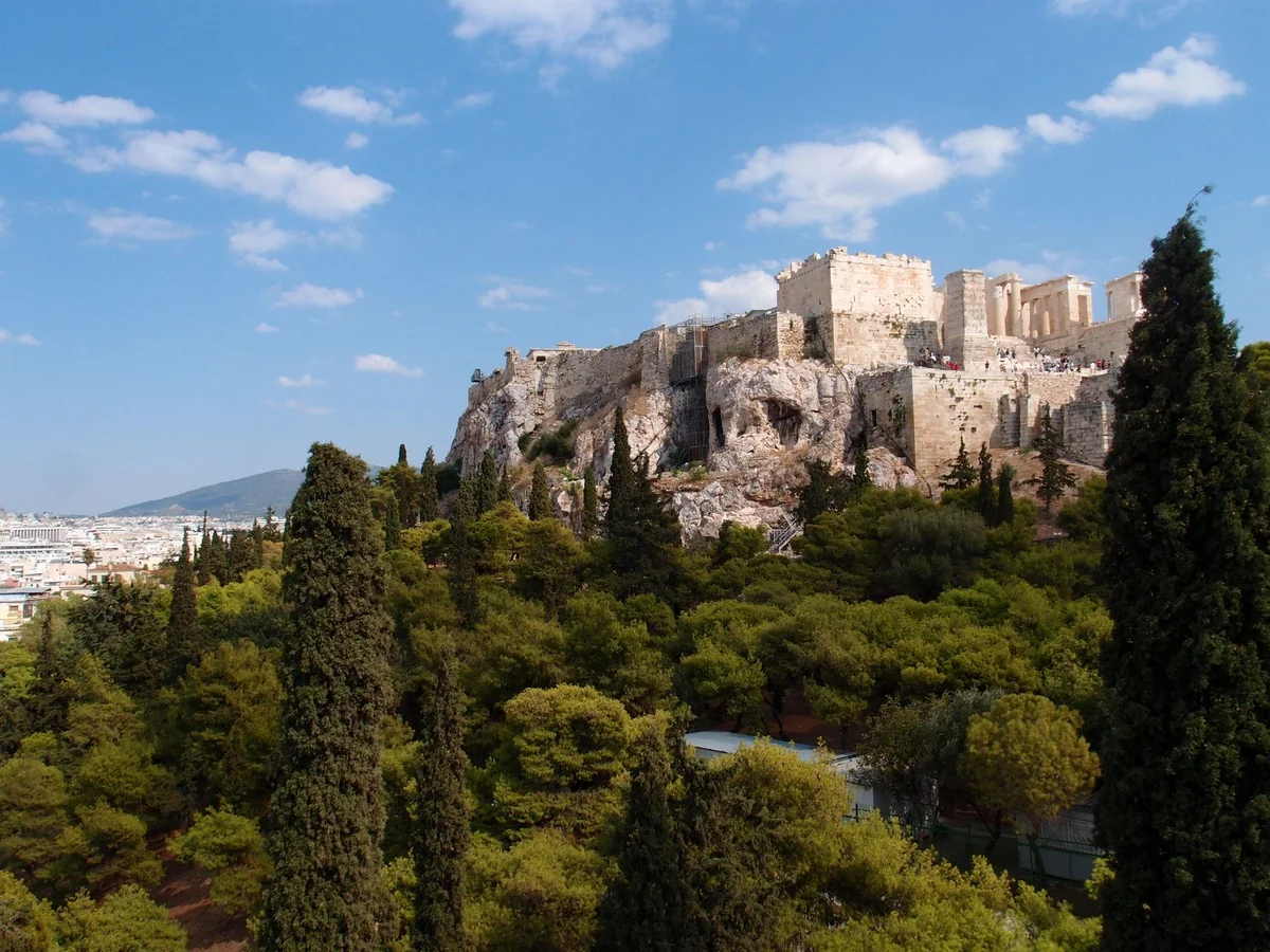 Philopappos Hill view 1