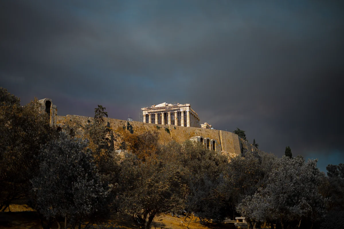 Philopappos Hill view 2