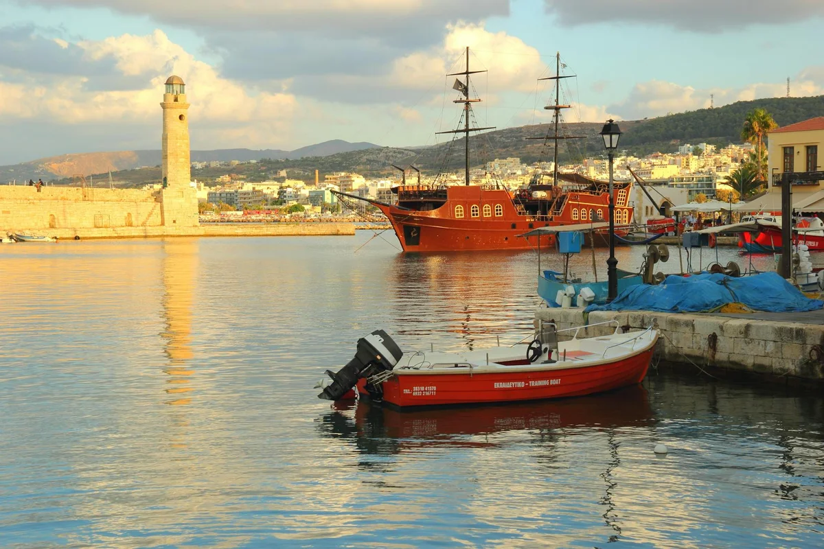 Rethymnon Old Town Crete view 1