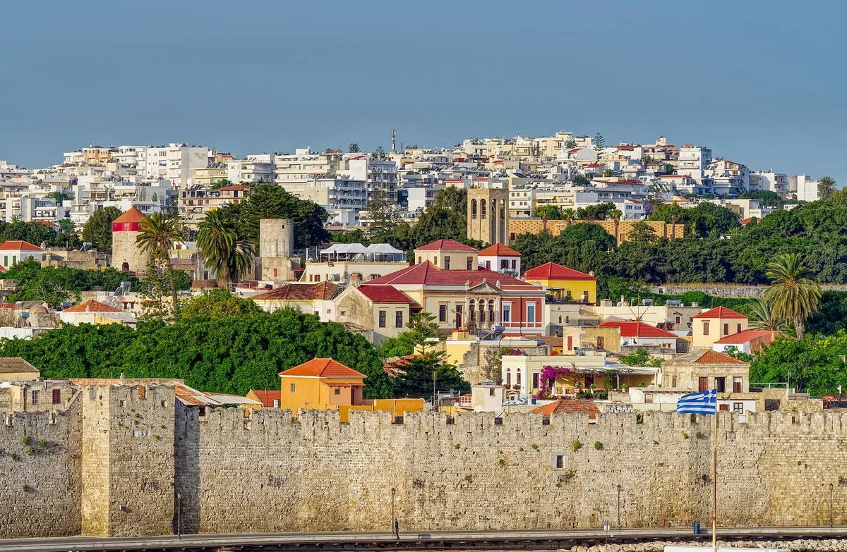 Rhodes Old Town view 1