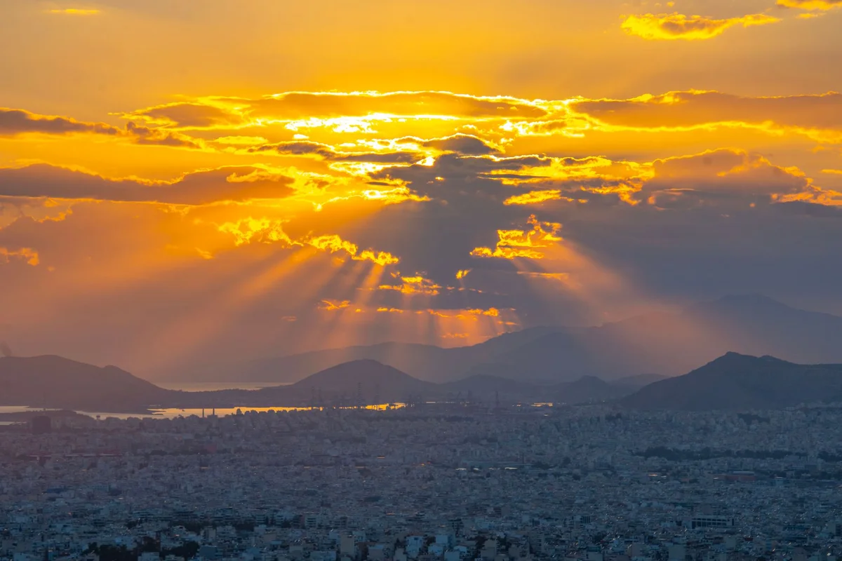 Roman Agora Athens view 2