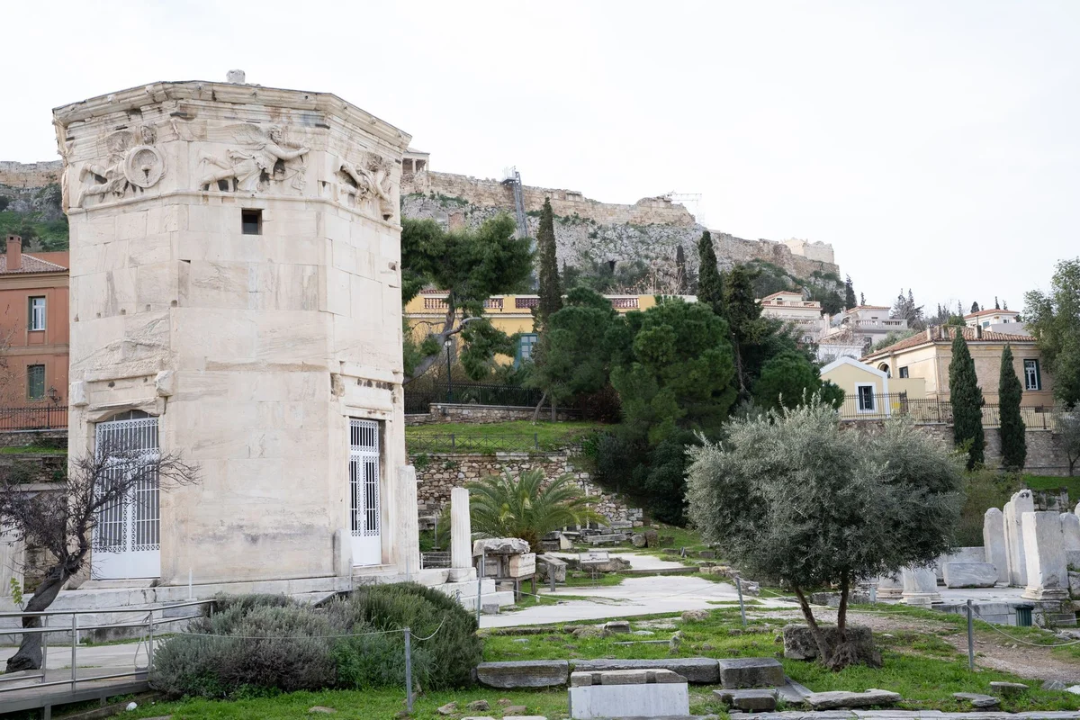 Roman Agora Athens feature
