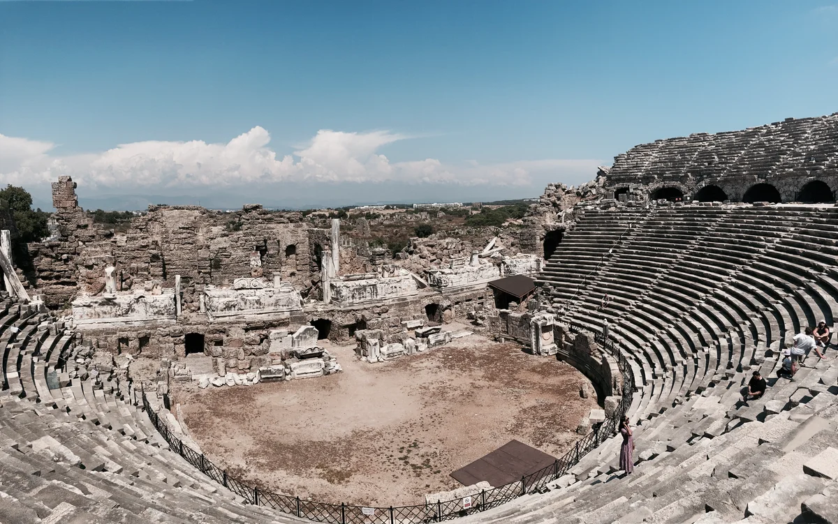 Roman Odeon of Kos view 1