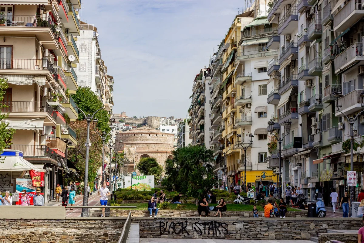 Rotunda Thessaloniki view 1