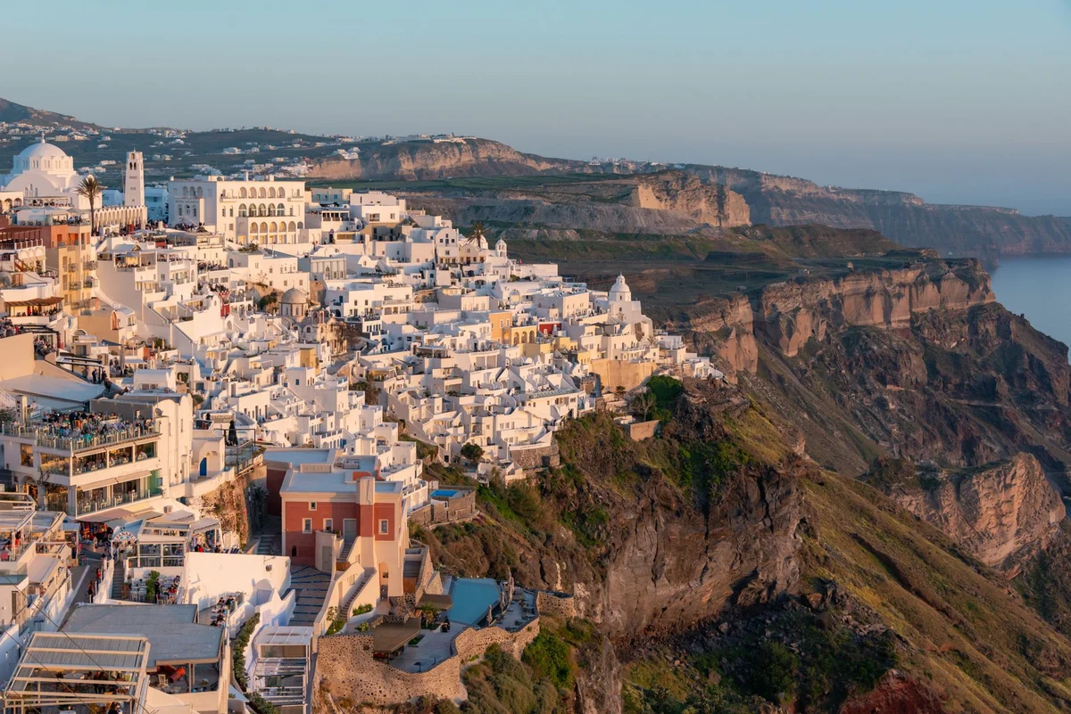 Santorini Caldera feature