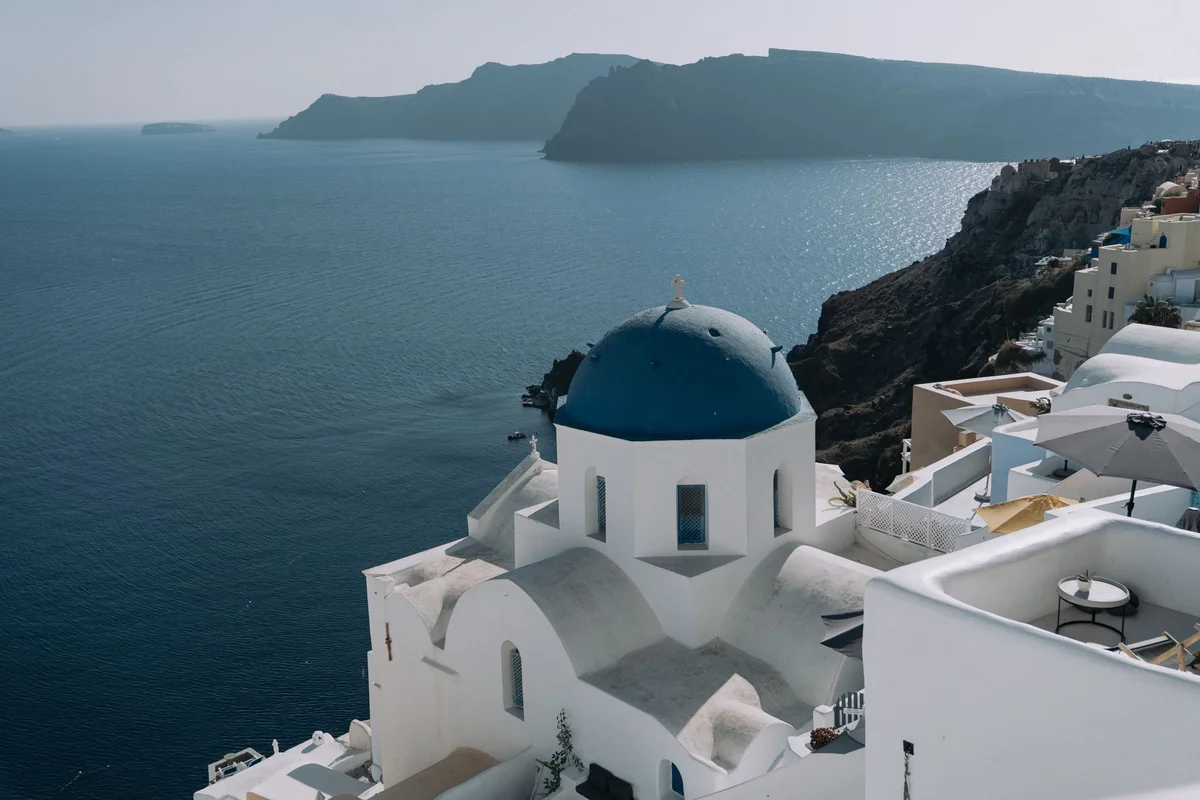 Santorini Caldera view 2