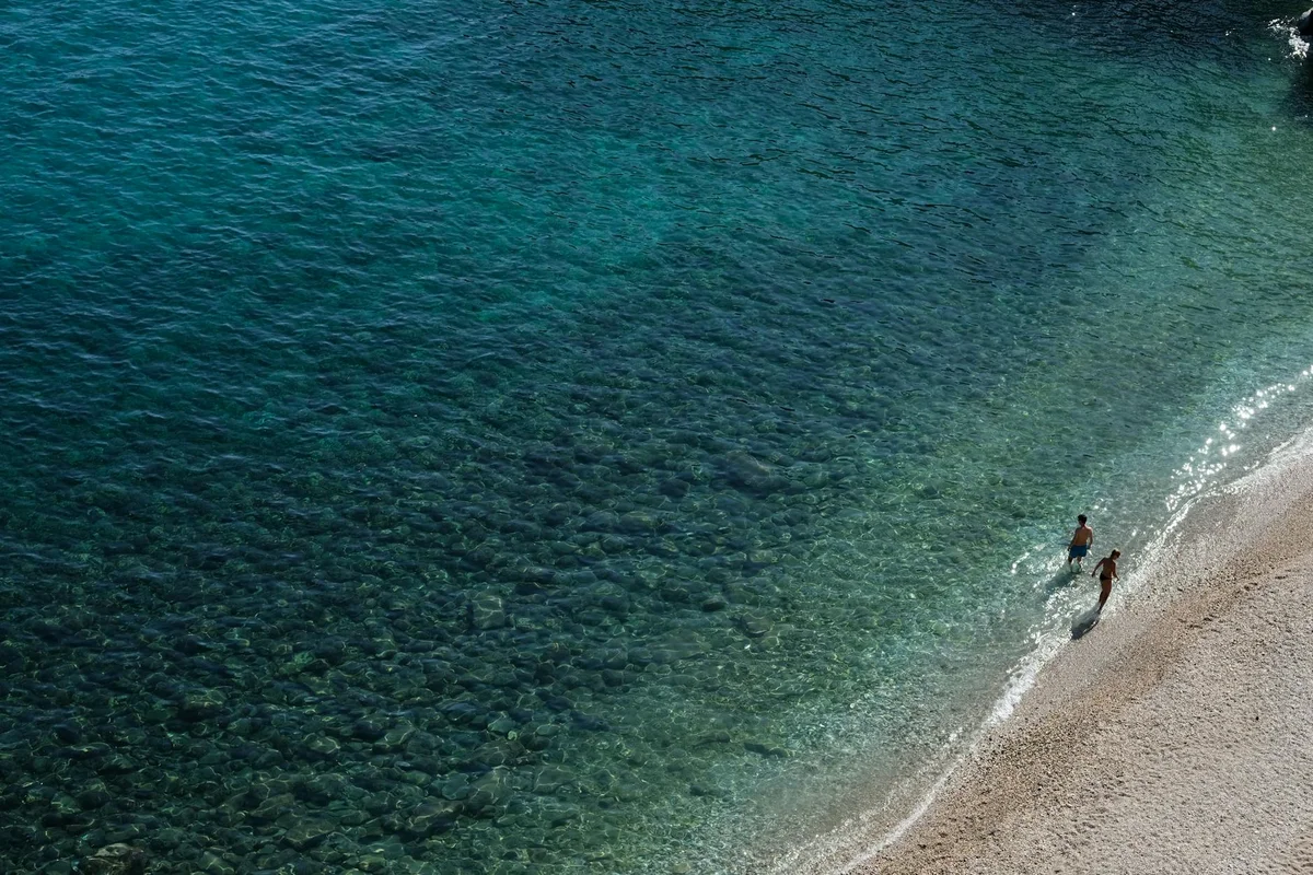 Seitan Limania Beach view 2