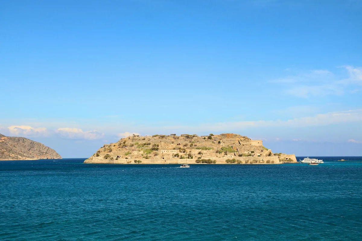 Spinalonga Island Crete view 2